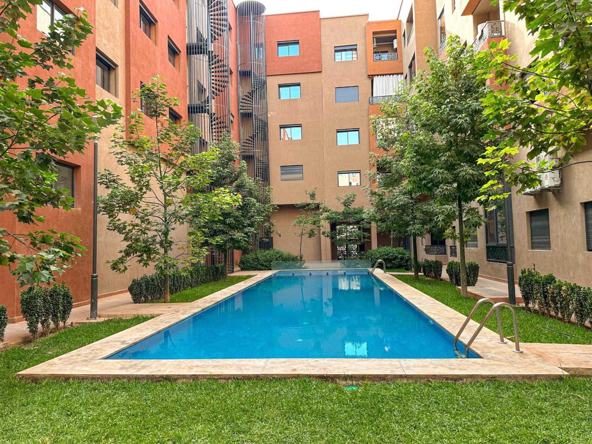 Condo In Marrakech With Pool 마라케시 외부 사진
