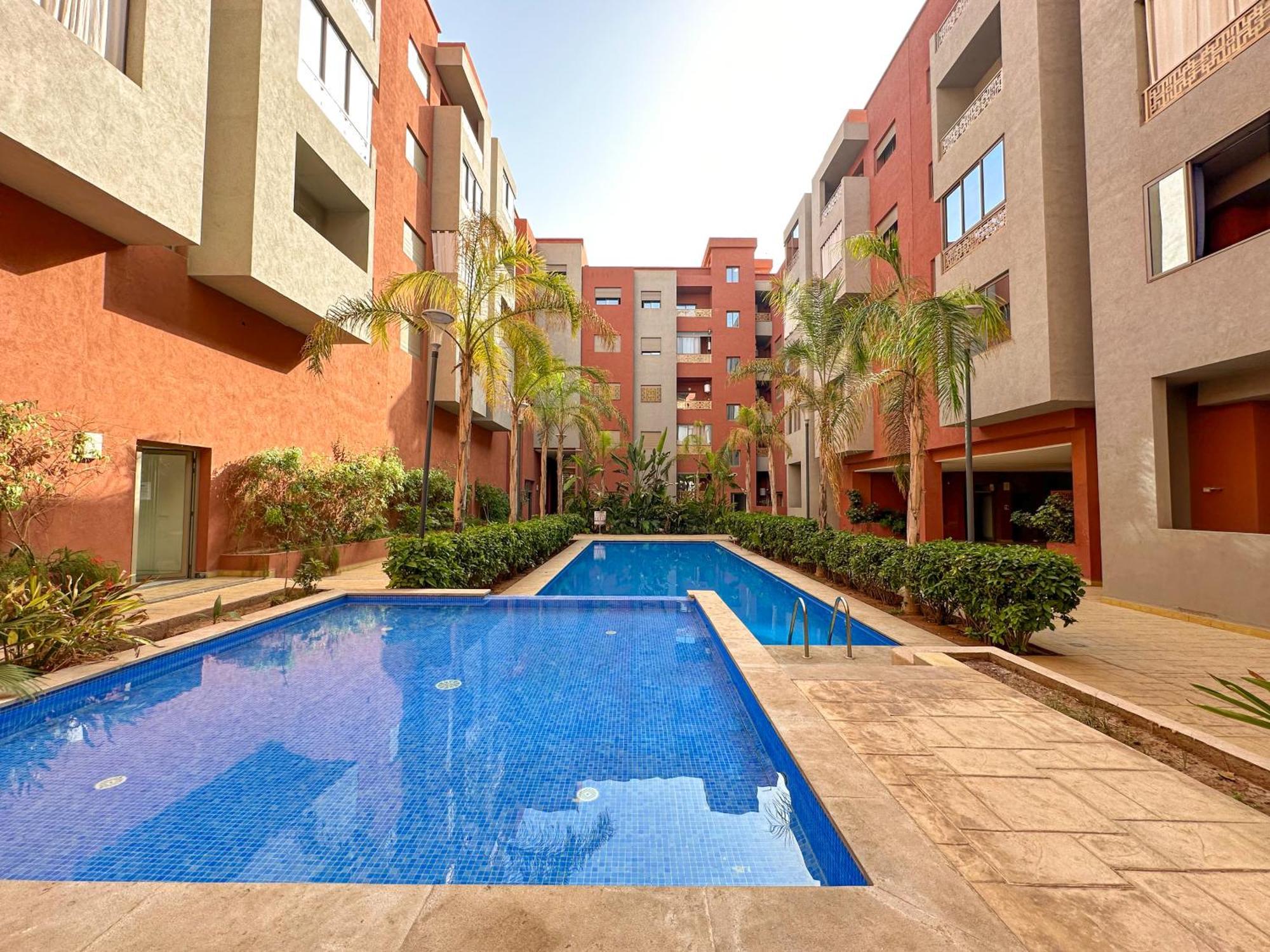 Condo In Marrakech With Pool 마라케시 외부 사진